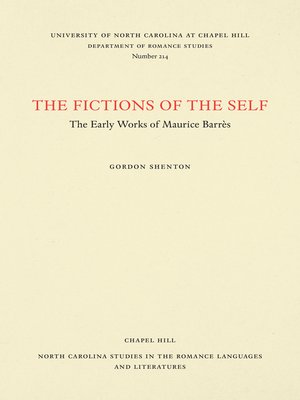 cover image of The Fictions of the Self